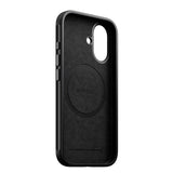 iPhone 17 - Nomad Modern Leather Cover - MagSafe Kompatibel - Black