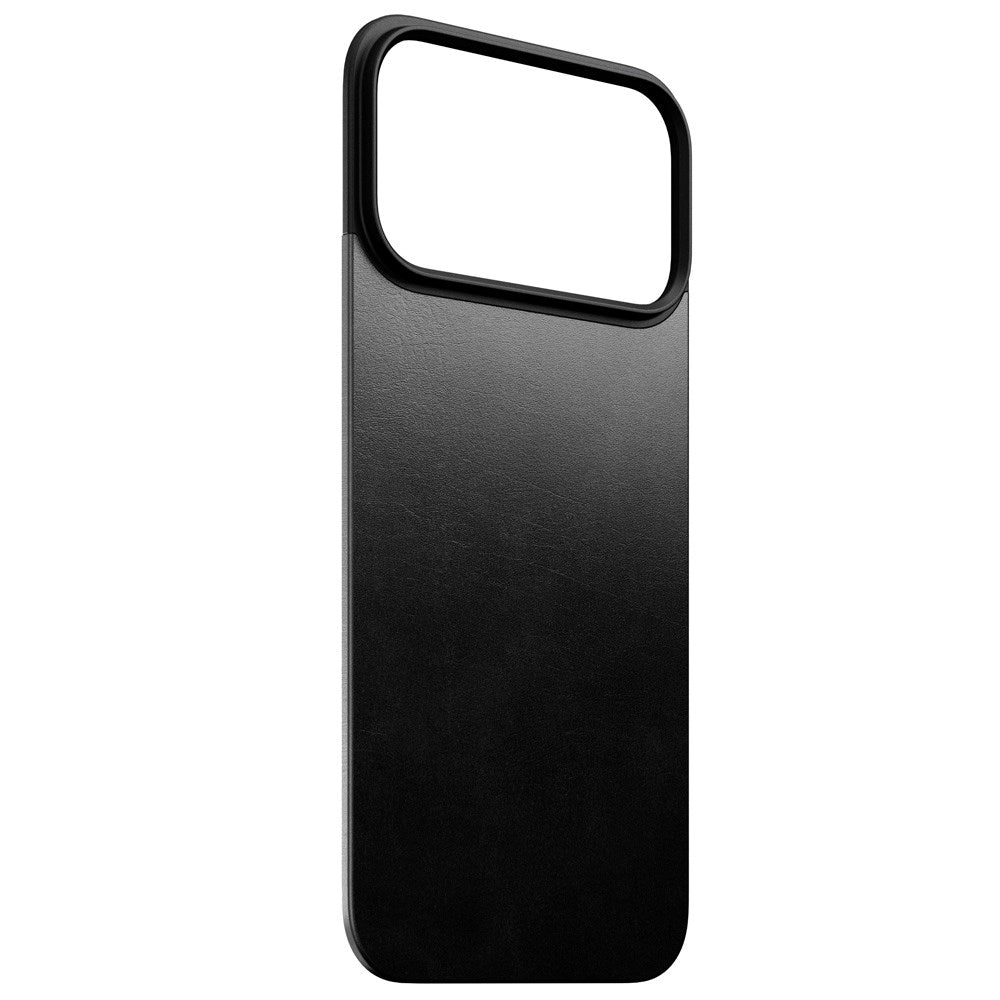 iPhone 17 Pro - Nomad Magnetic Horween Leather Back Cover - MagSafe Kompatibel - Black