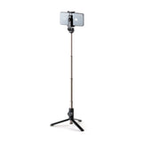 Fixed Snap Lite Selfiestang m. Tripod-Funktion & Bluetooth Knapudløser - Sort