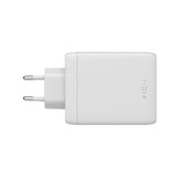 Fixed - GaN 100W Vægoplader m. 3x USB-C / 1x USB-A - Hvid