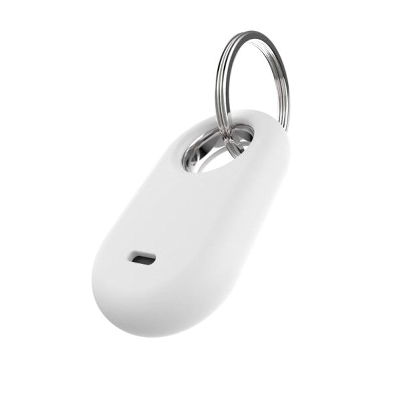 Fixed - Silky Silikone Cover - Samsung Galaxy SmartTag 2 - Hvid
