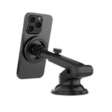 Fixed MagMount Mobilholder til Bil - Instrumentbræt & Forrude - MagSafe Kompatibel - Sort