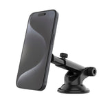 Fixed MagMount Mobilholder til Bil - Instrumentbræt & Forrude - MagSafe Kompatibel - Sort