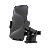 Fixed Iconiq XXL (Maks. Mobil Bredde: 5.3 - 8.3 cm) Mobilholder til Bil - Instrumentbræt & Forrude - Sort