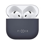 Fixed Silikone Cover - Apple AirPods (4. gen.) - Blå