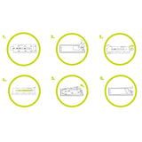 iPhone 16e / 14 / 13 / 13 Pro Mobile Origin Beskyttelsesglas - Case Friendly - 2 Pak - Gennemsigtig