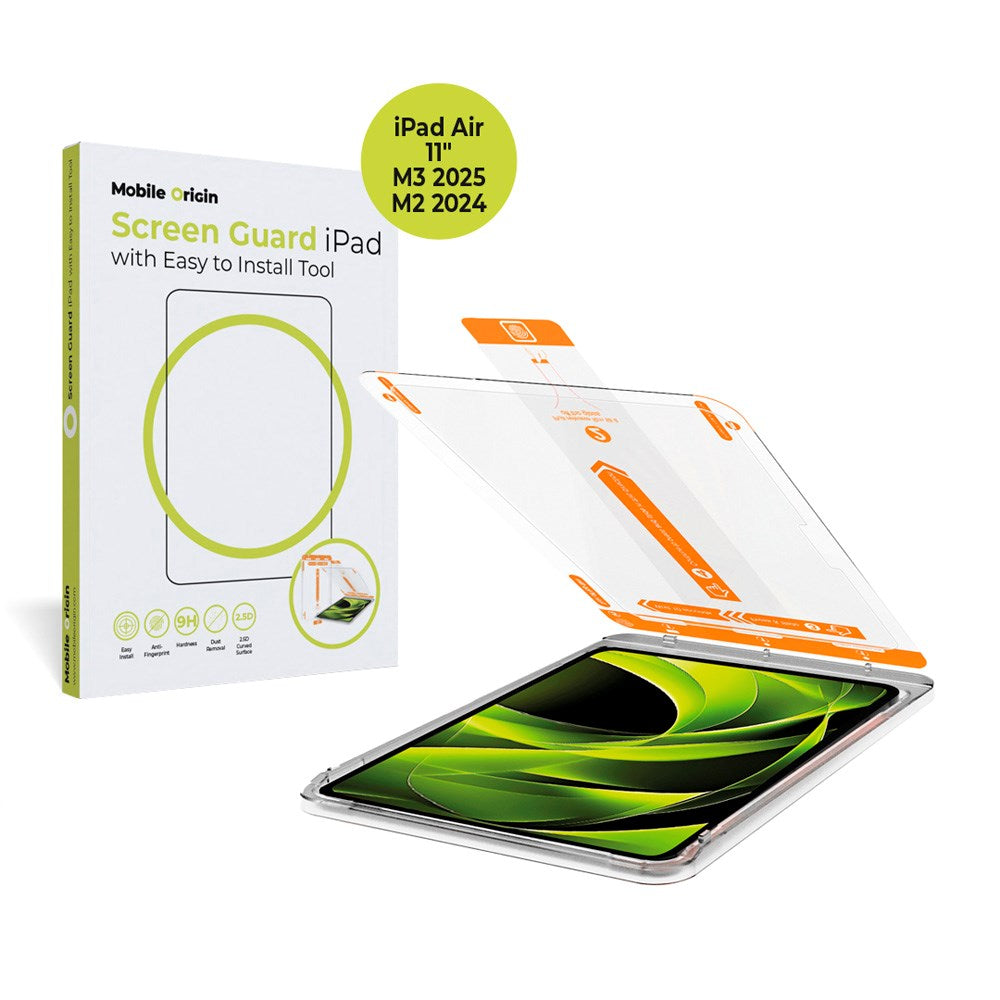 iPad Air 11" (2026 / 2025 / 2024) Mobile Origin Beskyttelsesglas - Gennemsigtig