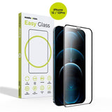 iPhone 12 / 12 Pro Mobile Origin EasyGlass Beskyttelsesglas - Gennemsigtig / Sort Kant