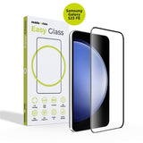 Samsung Galaxy S23 FE Mobile Origin EasyGlass Beskyttelsesglas - Gennemsigtig / Sort Kant