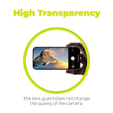 iPhone 16 / 16 Plus Mobile Origin Sapphire Lens Guard - Kameralinsebeskyttelse - Sort