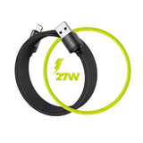 Mobile Origin - 1m Magnetisk USB-A til USB-C Kabel - Sort