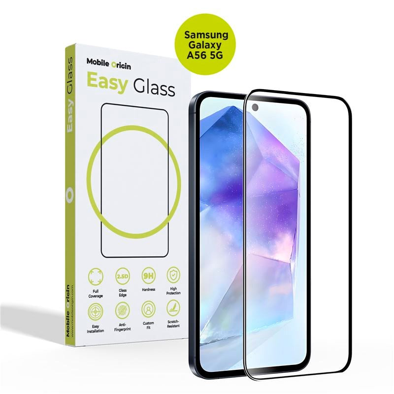 Samsung Galaxy A56 (5G) - Mobile Origin EasyGlass Skærmbeskyttelsesglas - Gennemsigtig