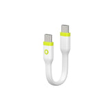 Mobile Origin 60W USB-C til USB-C Ladekabel 10 cm - Hvid