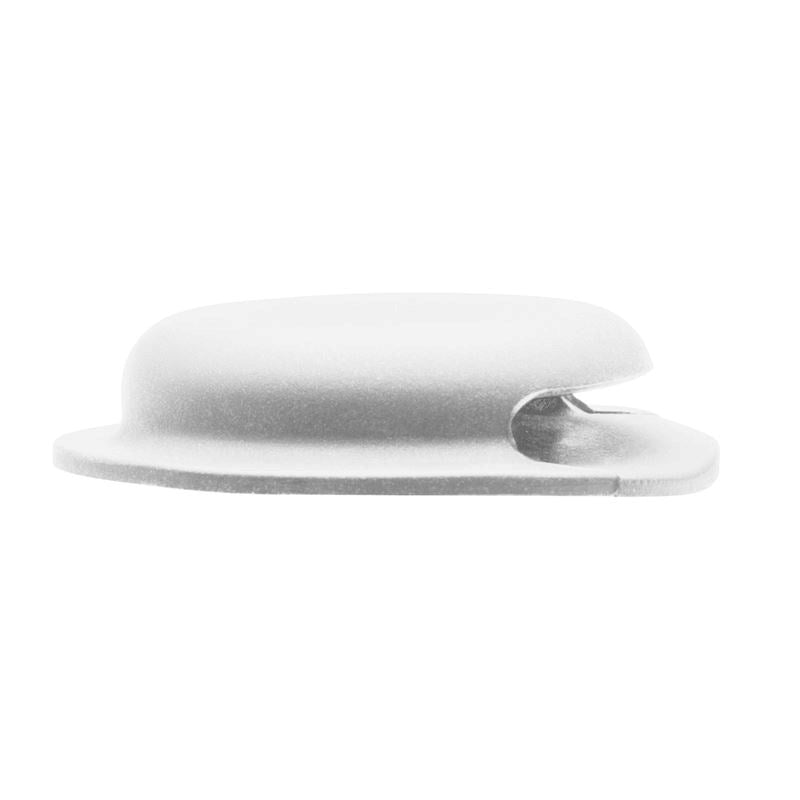 Mobile Origin AirTag 1. & 2. Gen.-Holder - Klæberig Bagside - 2 stk. - Hvid
