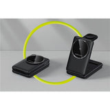 Mobile Origin Qi2 3-i-1 Multifunktionel Foldbar Trådløs Oplader - Sort