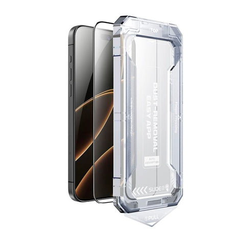 Mobile Origin iPhone 17 Pro Screen Guard Skærmbeskyttelsesglas inkl. Easy Applicator - Gennemsigtig