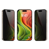 Mobile Origin iPhone 17 Pro Screen Guard Skærmbeskyttelse inkl. Monteringssæt - Privacy Funktion - 2 stk. - Gennemsigtig