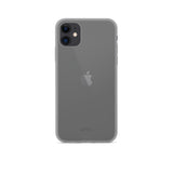 Epico - iPhone 11 Silikone Cover - Gennemsigtig / Sort
