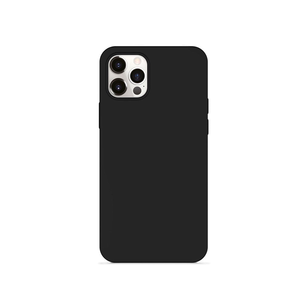 Epico - iPhone 12 / 12 Pro Mag+ Silikone Cover - MagSafe Kompatibel - Sort
