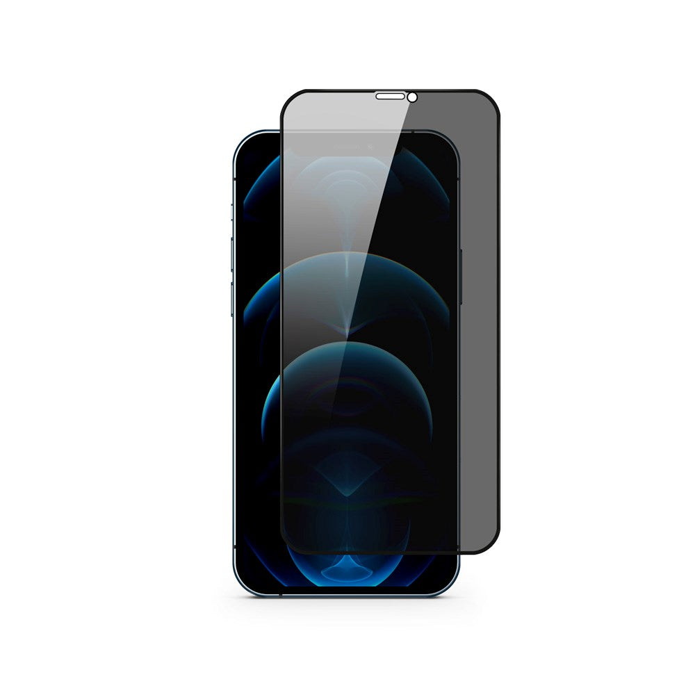 Epico - iPhone 12 Mini - Edge to Edge Privacy Skærmbeskyttelsesglas - Gennemsigtig