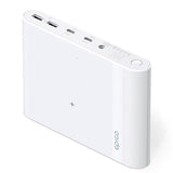 Epico Powerbank m. USB-C, USB-A, DC + Biloplader - 26.800 mAh - Hvid