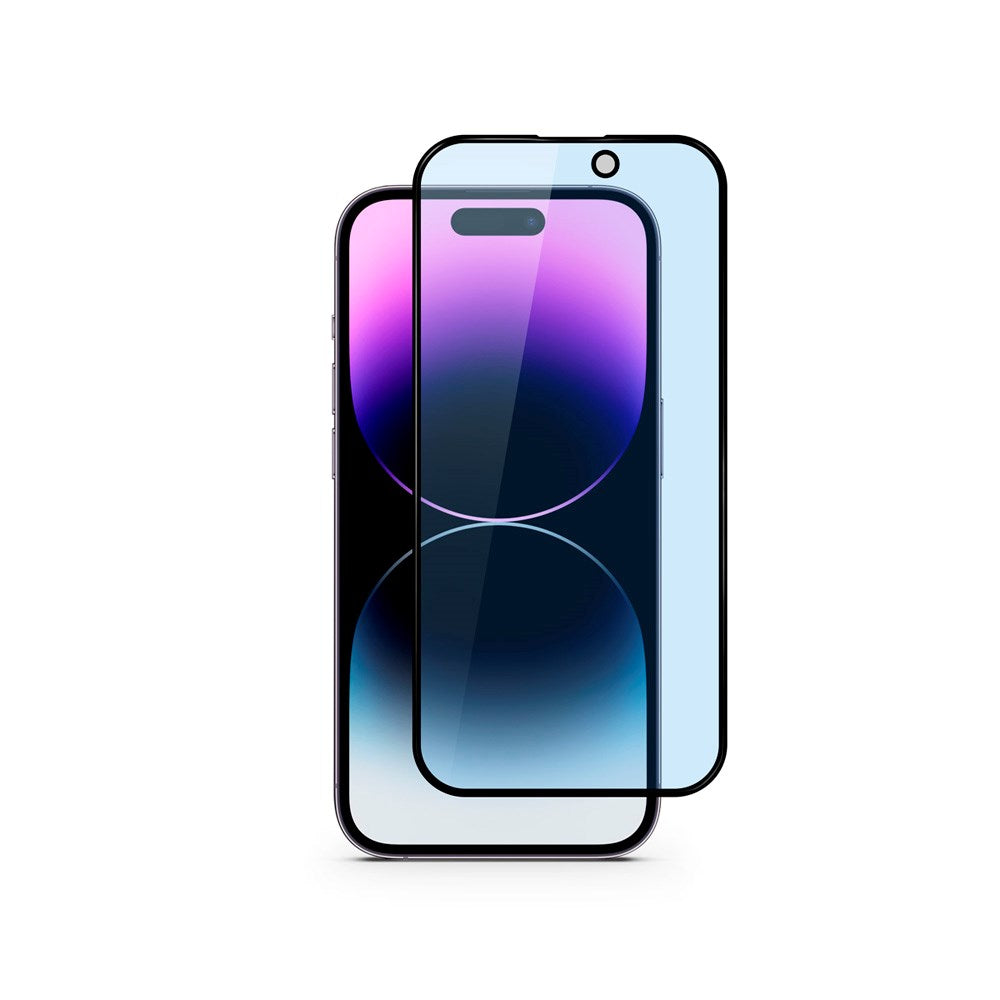 Epico - iPhone 17e / 16e / 14 / 13 / 13 Pro 3D+ Glass Blue Light - Skærmbeskyttelsesglas - Gennemsigtig