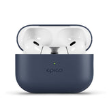 Epico AirPods Pro (2. Gen.) Leather Case - Ægte Læder Cover - Blå