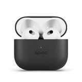 Epico AirPods (3. Gen.) Leather Case - Ægte Læder Cover - Sort