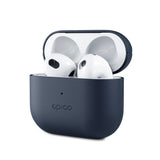 Epico AirPods (3. Gen.) Leather Case - Ægte Læder Cover - Blå