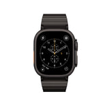 Apple Watch (42/44/SE/45/46/49) Epico UNUM Rustfri Stålrem - Sort