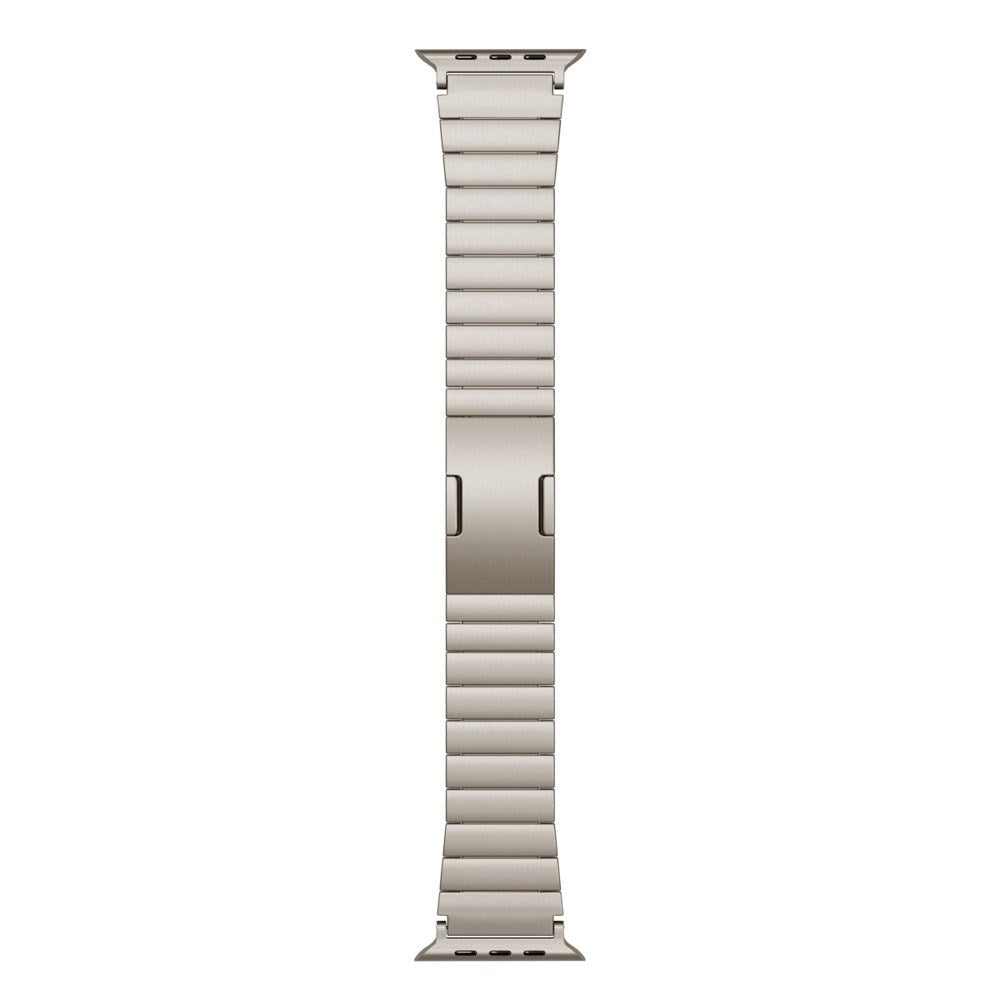 Apple Watch (42/44/SE/45/46/49) Epico UNUM Rustfri Stålrem - Titanium