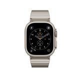 Apple Watch (42/44/SE/45/46/49) Epico UNUM Rustfri Stålrem - Titanium