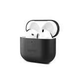 Epico AirPods (4. Gen.) Leather Case - Ægte Læder Cover - Sort