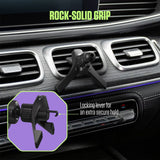 Spello Mobilholder til Bil (Magnetisk) - Trådløs Opladning (15W) - Qi2 & MagSafe Kompatibel - Sort