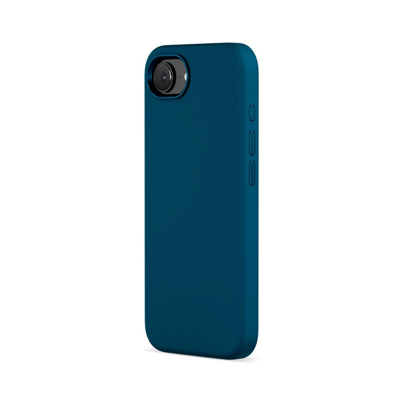 Epico - iPhone 16e - Mag+ Silikone Cover - MagSafe Kompatibel - Petrol Blue