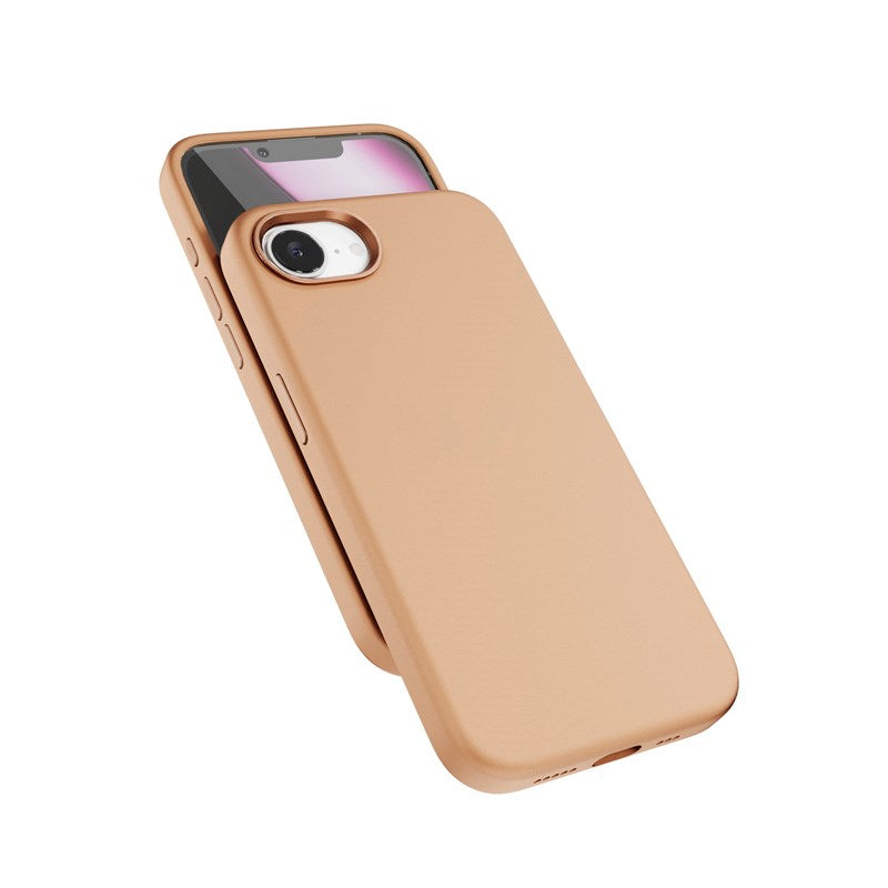 Epico - iPhone 16e - Mag+ Silikone Cover - MagSafe Kompatibel - Desert Titanium