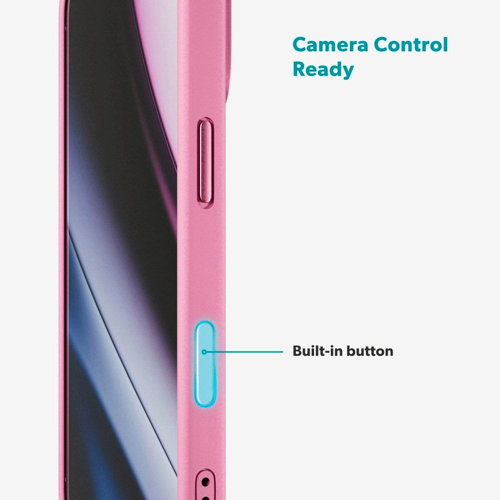 Epico HeroMatte Pro Mag+ Cover - iPhone 17 Pro Max - MagSafe Kompatibel - Lyserød