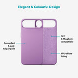 Epico Silicone Pro Mag+ Cover - iPhone Air - MagSafe Kompatibel - Purple