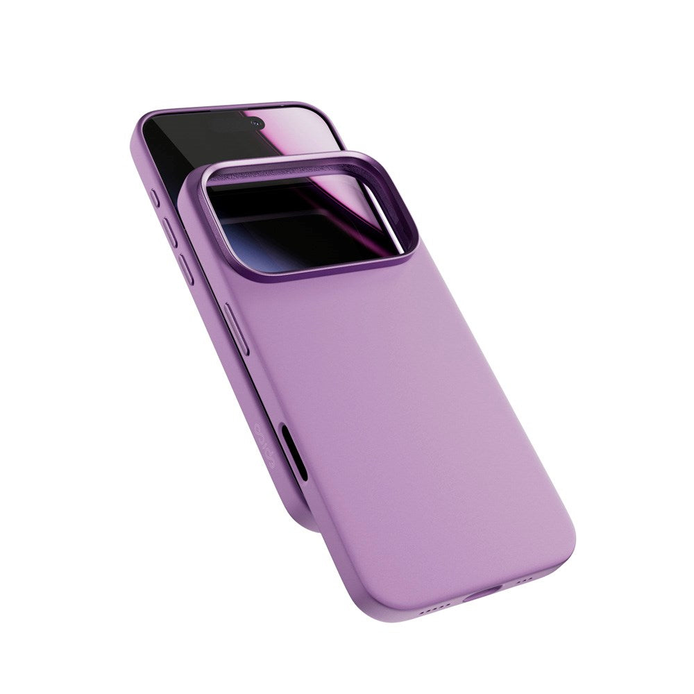 Epico Silicone Pro Mag+ Cover - iPhone 17 Pro - MagSafe Kompatibel - Purple