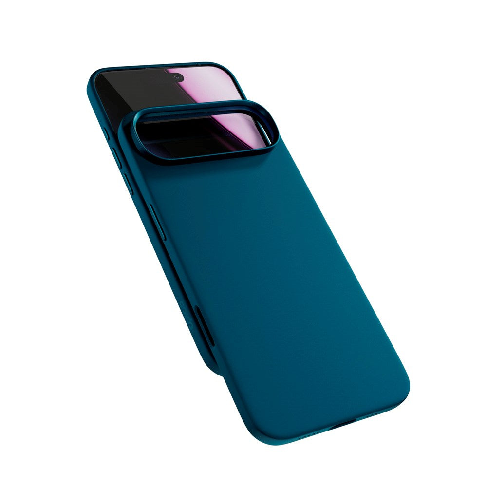 Epico Silicone Pro Mag+ Cover - iPhone Air - MagSafe Kompatibel - Petrol Blue