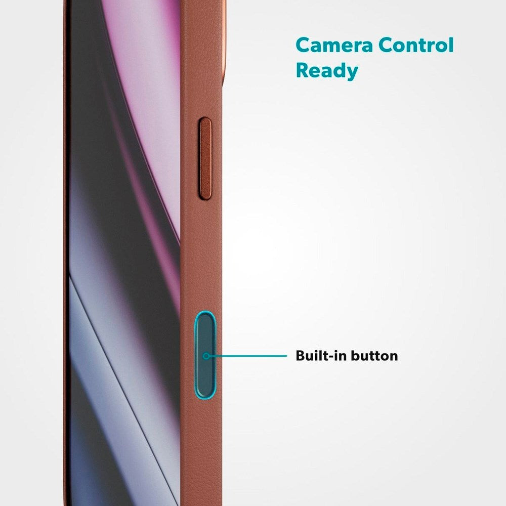 Epico Leather Pro Mag+ Cover - iPhone 17 Pro Max - MagSafe Kompatibel - Brun