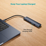 7-i-1 Multimedia Hub 8K - Epico - Midnight