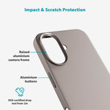 Epico Silicone Pro Mag+ Cover - iPhone 17 - MagSafe Kompatibel - Titanium