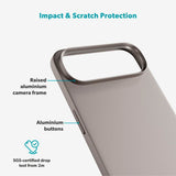 Epico Silicone Pro Mag+ Cover - iPhone Air - MagSafe Kompatibel - Titanium