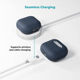 Epico - Apple AirPods Pro (3. gen.) Ægte Læder Cover - Blå