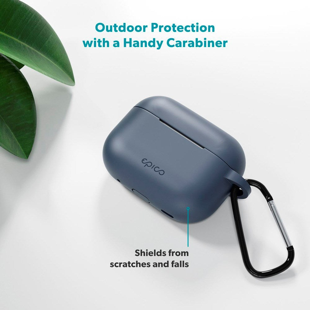 Epico - Apple AirPods Pro (3. gen.) Outdoor Silicone Cover - Blå