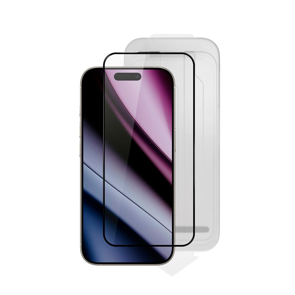 Epico - iPhone 17e / 16e / 14 / 13 / 13 Pro - Hero Glass 3D Skærmbeskyttelsesglas - Gennemsigtig