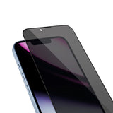 Epico - iPhone 16 Pro Max - Privacy Glass 3D Skærmbeskyttelsesglas m. Installationsramme - Gennemsigtig