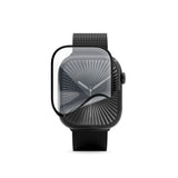 Epico - Apple Watch SE / 6 / 5 / 4 (44mm) 3D+ Flexiglass m. Installationsramme - Gennemsigtig / Sort Kant