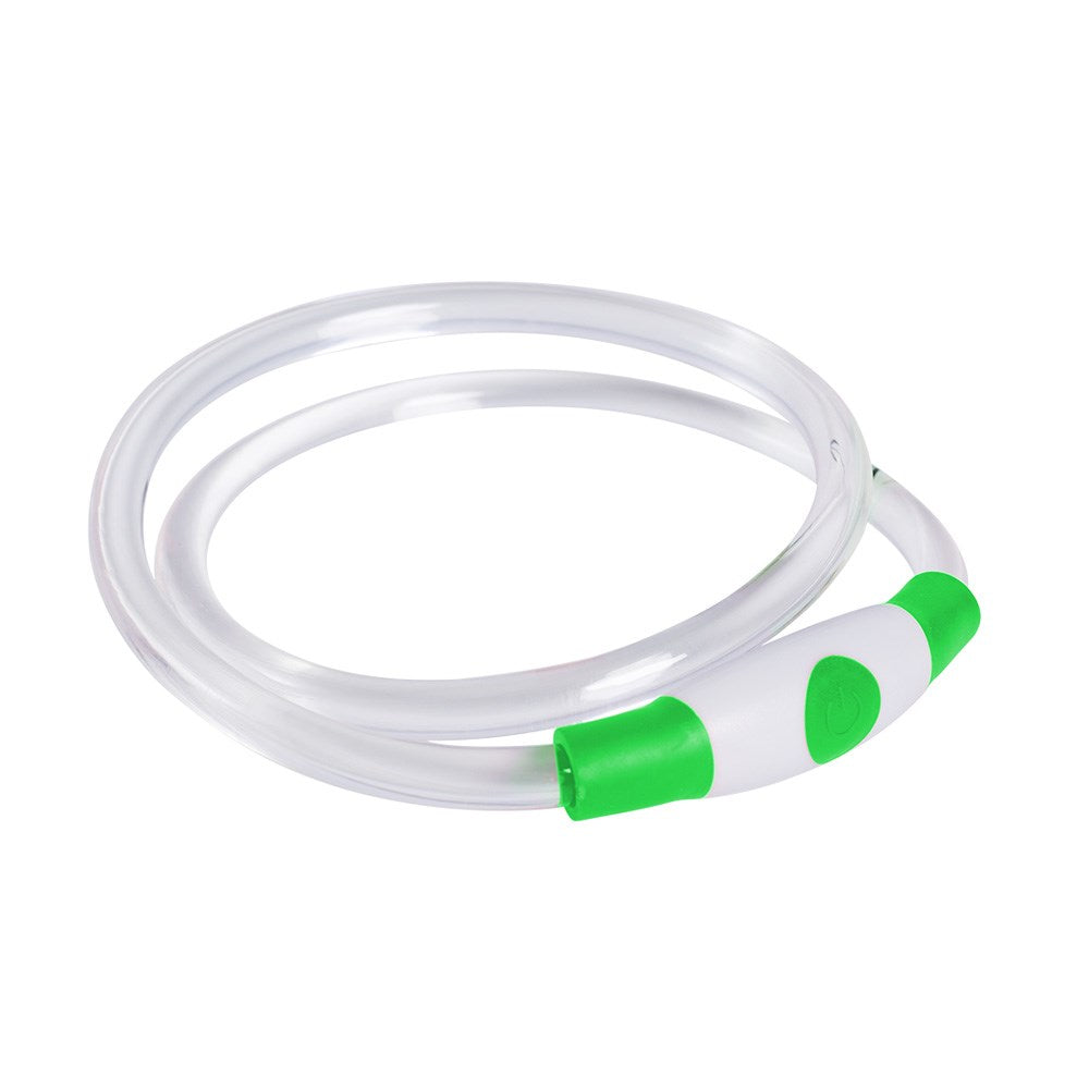 Bee-Safe LED Halsbånd til Hund - Grøn